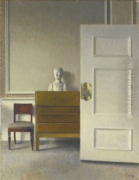 Interior With A Bust - view 1