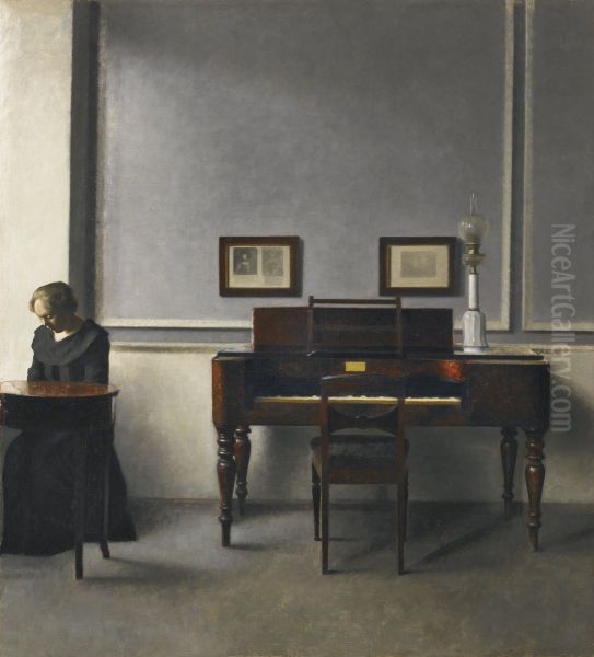 Ida In An Interior With Piano - view 1