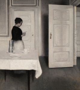 Ida Reading A Letter
