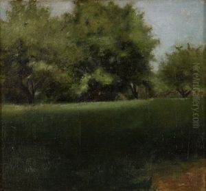 Ved Et Skovbryn by Vilhelm Hammershoi