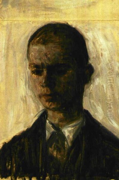 Kunstnerens Bror Svend Hammershoi - view 1