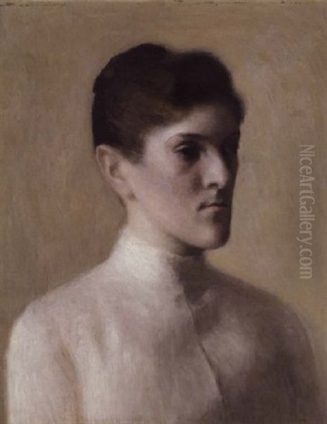 Portraet. Frk. Becker (senere Fru Knud Faber) - view 1