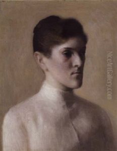Portraet. Frk. Becker (senere Fru Knud Faber)