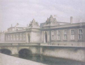 Fra Det Gamle Christiansborg by Vilhelm Hammershoi
