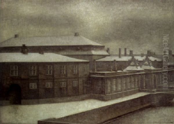 From The Old Christianborg, Winter - view 1