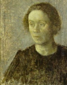 Portrtaet Af Kunstnerens Hustru Ida
