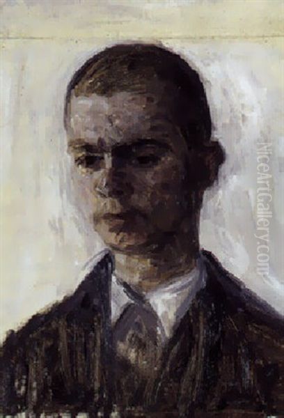 Sven Hammershoi, Kunstnerens Bror - view 1