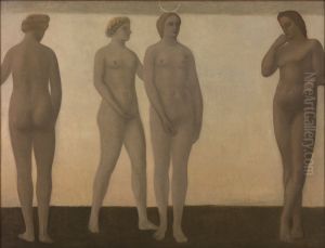 Artemis by Vilhelm Hammershoi
