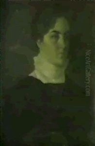 Portraet Af Karen Bramsen, Senere Gift Med Kunsthistorikerenmuseumsdirektor For Statens Museum For Kunst Gustav Falck