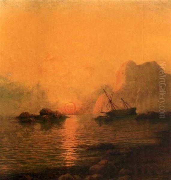 Ships With Brilliant Sun - view 1