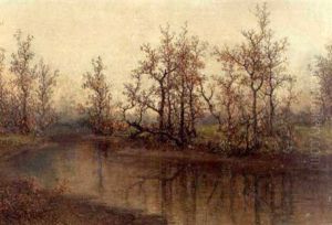 Woodland Stream by John Olson Hammerstad