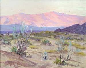Sunset Glow, Palm Springs by Arthur J. Hammond