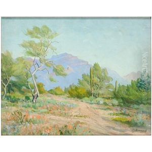 Yosemite Landscape by Arthur J. Hammond