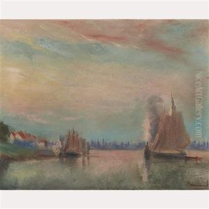 St. John"s Harbour, New Brunswick by John A. Hammond