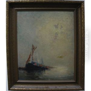 Sunshine And Fog, Bay Of Fundy by John A. Hammond