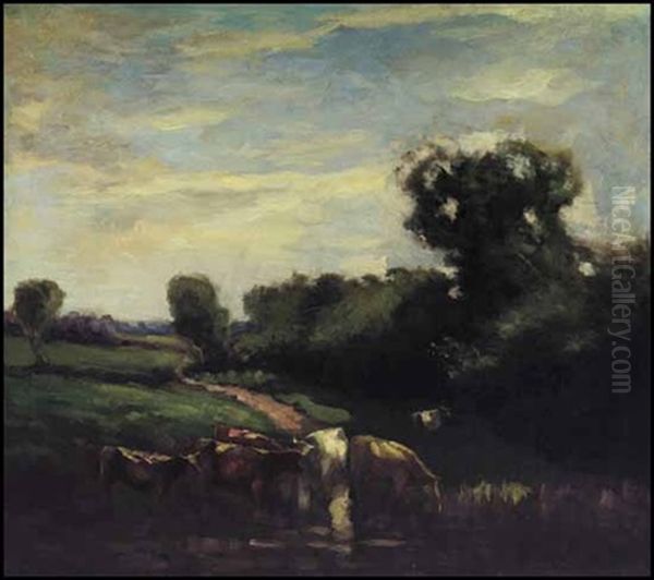 Cattle Watering - view 1