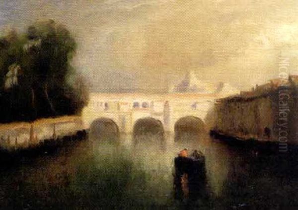 Bridge On A European River - view 1