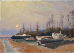Fishing Boats, Allens Creek by John A. Hammond