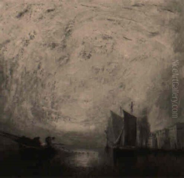 Fishing Vessels Off The Coast Of England - view 1