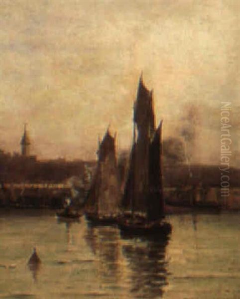 Ships In The Harbour - view 1