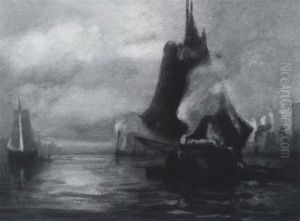 Saint John Harbour, N.b. by John A. Hammond