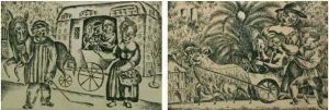 La Marchande Ambulante by Jacob, Jacques Balgley