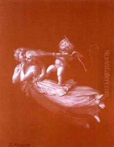 The Virgins Of Lesbos by Jean Louis Hamon
