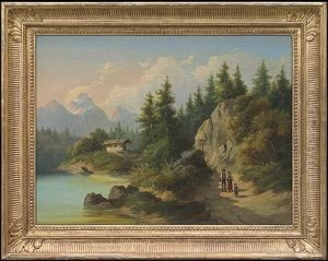 Alpine Landscape by Guido Hampe
