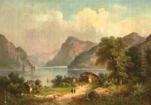 Blick Auf Den Vierwaldstatter See by Guido Hampe