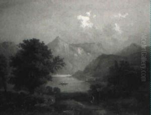 Am Wallensee (oder Wallenstadter-see) Bei St. Gallen by Guido Hampe