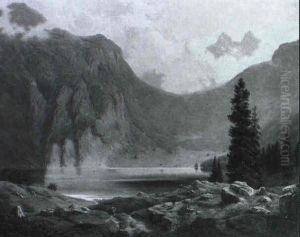 Schweizer Gebirgssee by Guido Hampe