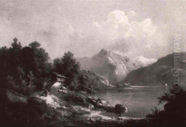 Bergseelandschaft - view 1