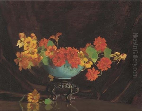Nasturtiums - view 1