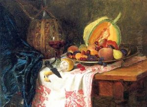 Stilleben Mit Fruchten by Charlotte Hampel