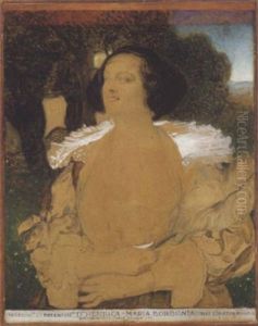 Bildnis Der Donna Henrica/maria Borbonia In Einer Landschaft Bildnis Der Donna Henrica/maria Borbonia In Einer Landschaft
