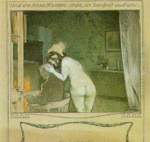 Und Die Sonne Homers, Siehe, Sie Laechelt Auch Uns-ex Libris by Sigmund Walter Hampel