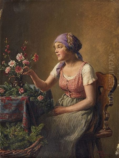 The Flower Girl - view 1
