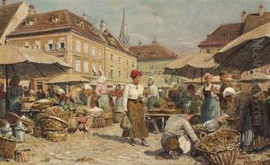 Markt In Der Wiener Neustadt Markt In Der Wiener Neustadt