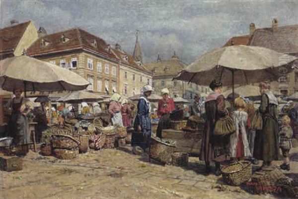 Markt Am Hauptplatz In Wiener Neustadt - view 1