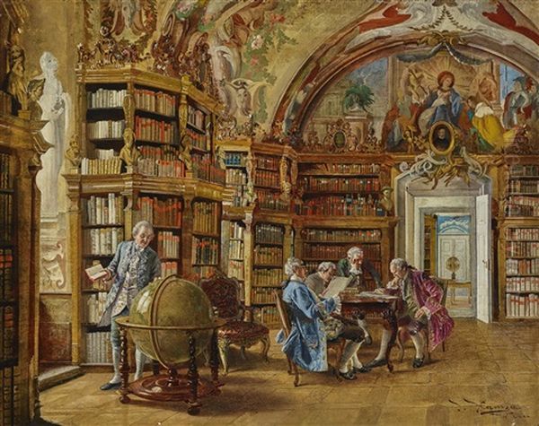 Library Scene - view 1