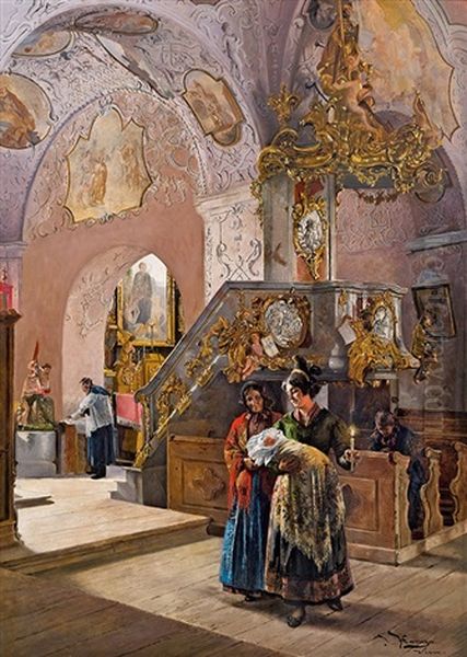 The Baptism - view 1