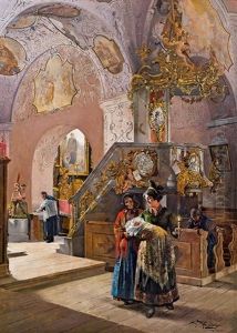 The Baptism by Johann Hamza