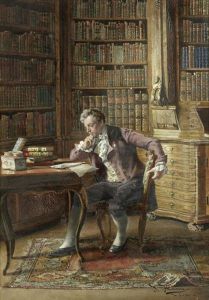 The Library by Johann Hamza