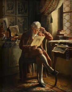 The Print Collector by Johann Hamza