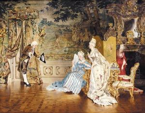 Der Verehrer (the Suitor) by Johann Hamza