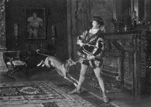 A Courtly Dog Trainer by Johann Hamza