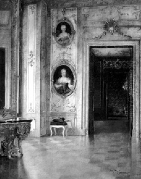 Salon Der Kaiserin Maria Theresia In Schonbrunn - view 1