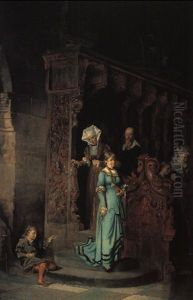 In Der Kirche by Johann Hamza