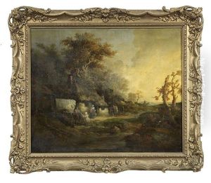 Landscape With Cottage by Thomas Hand