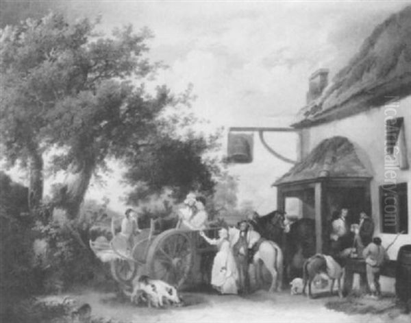 Outside The Bell Inn, Kilburn - view 1